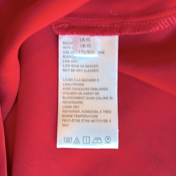 Urban Outfitters Val Straight-Neck Satin Mini Dress size xs - Picture 12 of 13